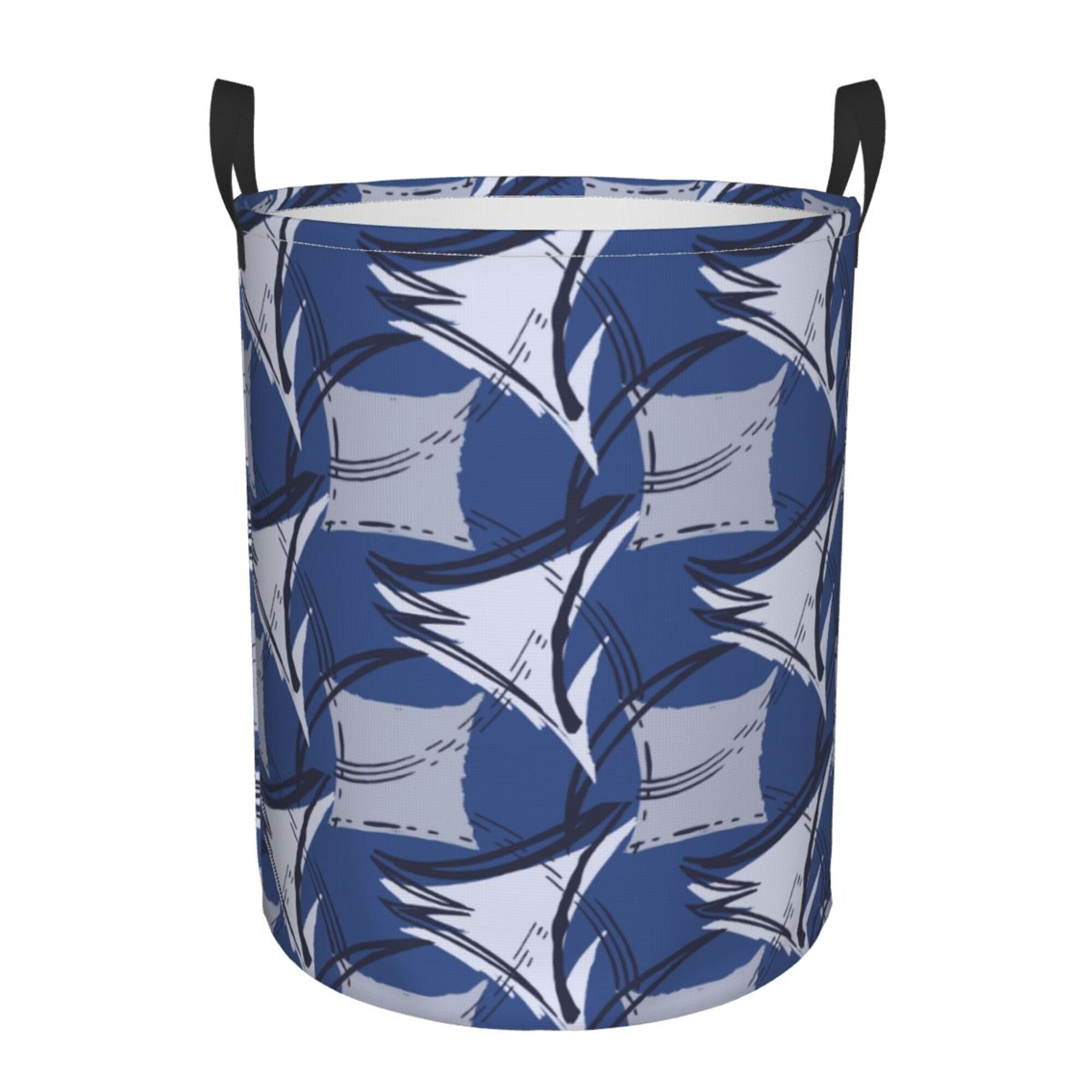 Abstract Graffiti Geometric Laundry Basket