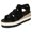 Black, variant on Women Wedge Platform Sandals Open Toe No Slip Comfortable Casual Summer Beach Vacation Shoes