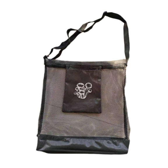 MAGIDEAL Mesh Hunting Bag Picking Pouch Adjustable Strap Lovers Foraging Bag