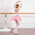 thumbnail image 6 of Grblisyd Ballet Leotards for Girls Bow Print Long Sleeve Gymnastics Dance Leotard Outfits with Tulle Skirt, 6 of 6