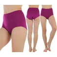 thumbnail image 4 of ToBeInStyle Women's 6 Pack High Laser Cut Panties - Assorted - 3X-Large, 4 of 8