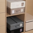 thumbnail image 3 of Caja de almacenamiento plegable Bearachild de tela Oxford con múltiples capas Almacenamiento y organización del hogar Beige, 3 of 6