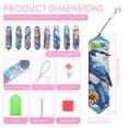 thumbnail image 2 of Toorise 8 Pcs Diamond Art Bookmark DIY Bird Craft with Tassel Practical Diamond Art Bookmark Kit for Beginner Reader Book Lover Present 7.68x1.97in，colorful, 2 of 11