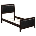 thumbnail image 3 of Carlton 4-piece Twin Bedroom Set Cappuccino, 3 of 20