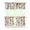 White, variant on Rod Pocket Kitchen Curtain Set 3-Piece, 27.5x36 Inch Valance & Tier Drapes, Polyester Pongee Cafe Curtains for Living Room, Bathroom, Farmhouse Rustic Country Window Treatments.