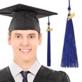 thumbnail image 5 of DRAFIDEEP 12Pcs Blue Graduation Cap Tassel Set Craftsmanship for Ceremony Decoration, 5 of 8