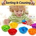 thumbnail image 4 of Contando Koalas Juguetes Juegos De Combinación Con Tazones De Clasificación Clasificación De Juguetes Para Niños Pequeños Actividades De Aprendizaje Preescolar Para Matemáticas Color Sensorial Montess, 4 of 5