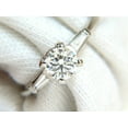 thumbnail image 3 of GIA 1.04CT IDEAL CUT G/VS2 ROUND BRILLIANT DIAMOND RING PLATINUM, 3 of 11