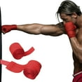 thumbnail image 6 of HOWEN Hand Wraps Boxing 98"/196" Wrist Bandages Fist Inner Gloves MMA, Muay Thai PAIR,98" Or 196".Red, 6 of 11