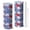 Pioneer Flower Floral, variant on Pioneer Flower Floral Print Pattern 20oz Skinny Tumbler with Straw & Lid, Double Wall Vacuum Insulated Cup, Leak-Proof, Cup Holder Friendly, Hot 6H Cold 12H