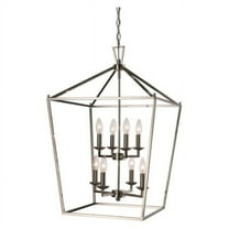Trans Globe Lighting 10268 Lacey 8 Light 19" Wide Chandelier - Chrome