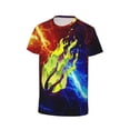 thumbnail image 4 of Prestonplayz Boys Girls T Shirt Kids Short Sleeve Crewneck 3d Printed Graphic Shirts For Kids Youth Small, 4 of 7