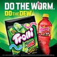 thumbnail image 2 of Trolli x Mountain Dew Sour Brite Crawlers Gummy Worm Candy, 12.3 oz Bag, 2 of 9