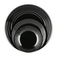thumbnail image 5 of 10 Strawberry Street Nova Black Round 62-Piece Stoneware Dinnerware Set, Service for 6, 5 of 10