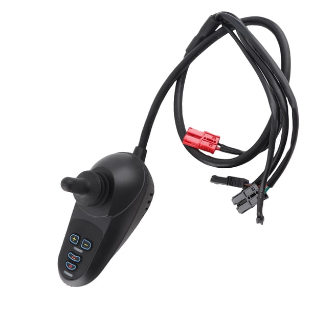 Controlador De Joystick Para Silla De Ruedas, Controlador De Joystick Para Silla De Ruedas Potencia Eléctrica Estable En ABS Sensible 50A DC 24V Amplia Compatibilidad Para Equipos