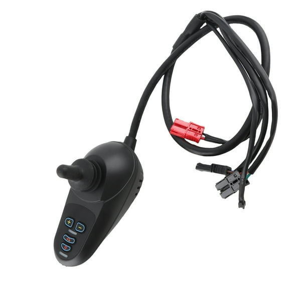 Controlador De Joystick Para Silla De Ruedas, Controlador De Joystick Para Silla De Ruedas Potencia Eléctrica Estable En ABS Sensible 50A DC 24V Amplia Compatibilidad Para Equipos