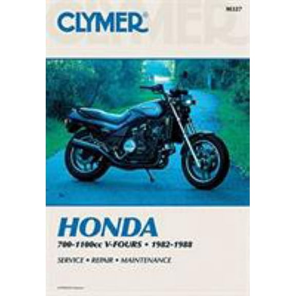 Pre-Owned Clymer Honda 700-1100cc V-Fours 1982-1988: Service, Repair, Maintenance (Paperback) 0892875488 9780892875481
