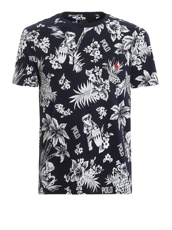 polo ralph lauren floral t shirt