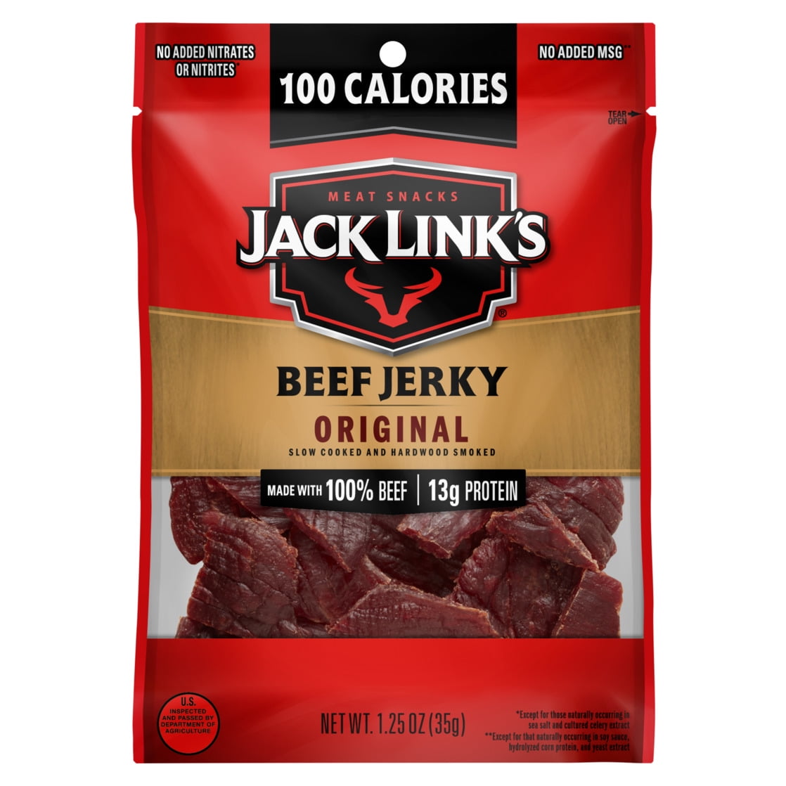 1.25 Ounce Jack Link's Original Beef Jerky 1/1 Count