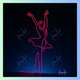 thumbnail image 3 of Shinelab Ballet Dancer Neon Sign, Ballerina Led Light, Custom Ballet Name Neon Light, Wall Art 2506, 3 of 5