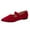 Red, variant on TAGOLD Womens Low Heels Shoes,Women's Casual Versatile Cool And Stylish Low-Heeled Loafers For Fall And Winter Comfortable And Sophisticated