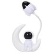 thumbnail image 5 of Sunjoy Tech LED Reading Lamp Creative Shape Soft Lighting Flicker Free One-key Start Flexible Hose Design High Brightness USB Charging Cartoon Astronaut Bedside Lamp Home Supplies, 5 of 8