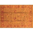 thumbnail image 1 of Ahgly Company Indoor Rectangle Oriental Orange Industrial Area Rugs, 4' x 6', 1 of 4
