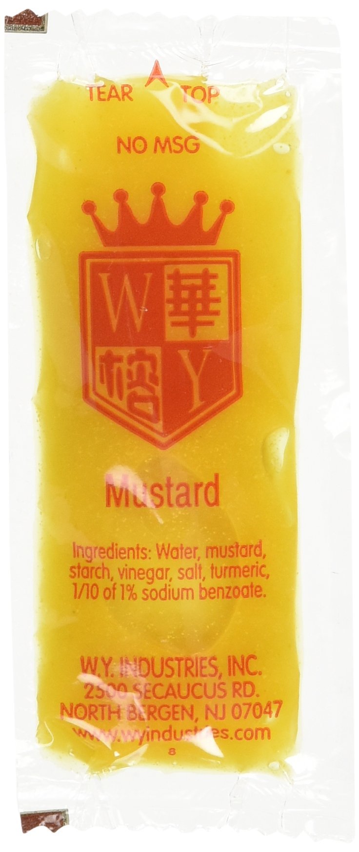W.Y. INDUSTRIES 200 Packets Chinese Yellow Mustard NEW