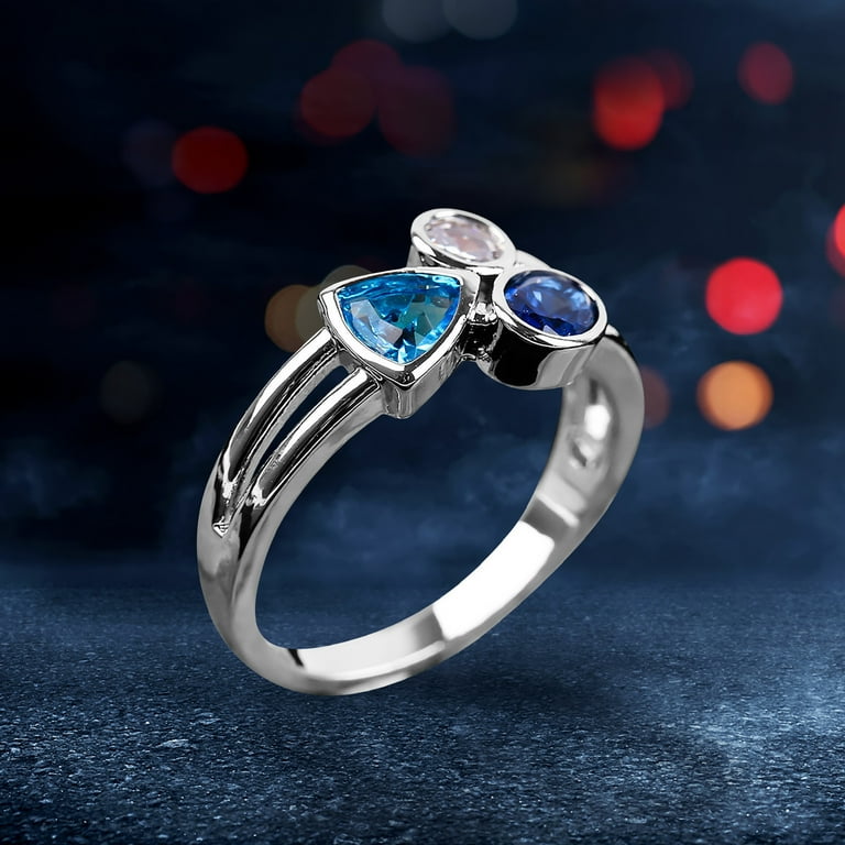 VBARHMQRT Promise Rings for Her Sterling Silver Exquisite