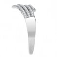 thumbnail image 3 of High polished (no plating) Stainless Steel Ring with AAA Grade CZ in Clear for Women Style DA043, 3 of 3