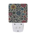 thumbnail image 5 of Yayeee LED Night Light for The Home Plug in With Light Sensors 2 Pack, Vibrant Floral, 5 of 6