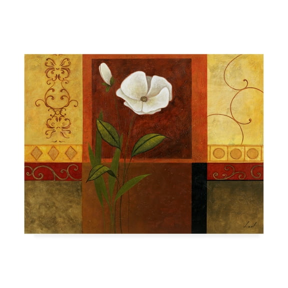 Trademark Fine Art 'White On Panels 3' Canvas Art by Pablo Esteban