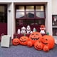 thumbnail image 1 of Decoración de escenas al aire libre, decoración del hogar, decoración de habitaciones, decoración de paredes, calabaza inflable de Halloween de 2,2 m y 7 pulgadas, decoración de Halloween con fantasma, 1 of 9