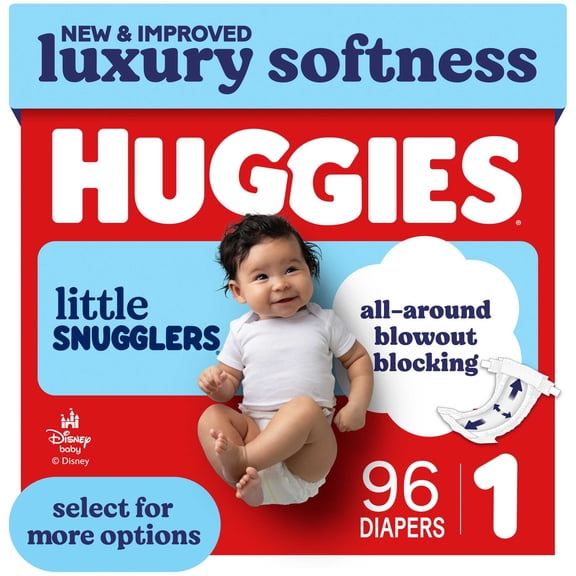 Huggies Little Snugglers (Choose Your Size & Count)