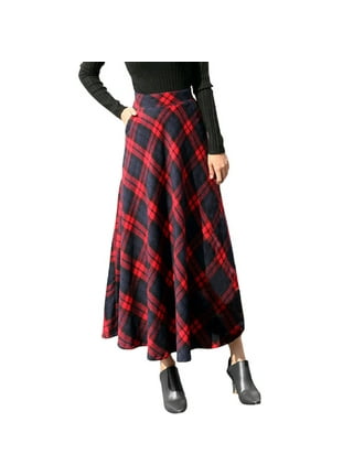 Long warm winter skirts cheap