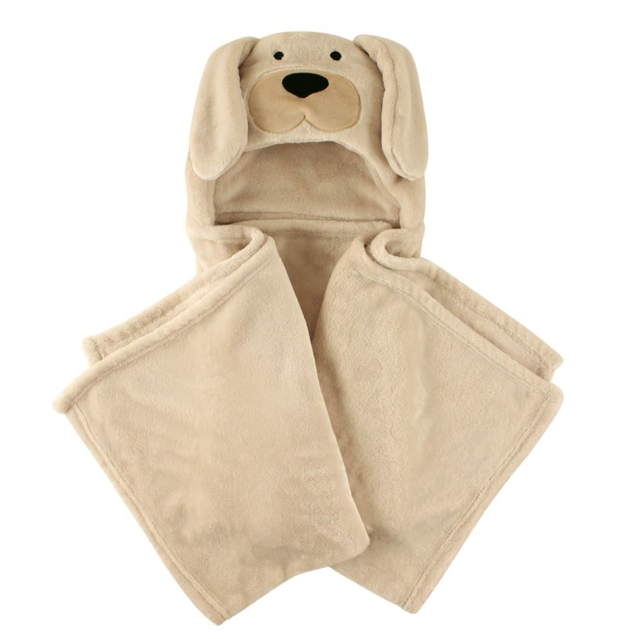 Kids Hooded Style Blankets Super Soft Cozy Warm Fleece Animal Character Blankets 