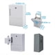 thumbnail image 2 of Cerradura electrónica invisible para armario, armario de apertura libre, sensor de puerta inteligente, cerradura de cajón de desbloqueo doble, gris Inevent EL4814-01B, 2 of 7