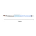 thumbnail image 6 of Tnobhg Blue Rhinestone Nail Pen Tool Easy-to-Use French Lightweight Body Comfortable Hold UV Brush for Stunning Art, 6 of 8