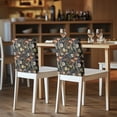 thumbnail image 5 of Xoenoiee Mushroom Dragonfly Daisy Print Chair Back Covers for Dining Room, Universal Back Chairs Protector, Modern Backs Covers for Dining Chair Decoration, 20 x 19 Inches, 1 Pack, 5 of 7
