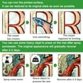 thumbnail image 7 of Letter R with Wreath Retro Pattern Entryway Rug, 2x3 Area Rug Indoor Door Mat Non-slip Washable Floor Carpet Rug for Bedroom Office Dining Room Bathroom, 7 of 7