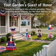 thumbnail image 6 of Goose Clearance! 4th of July Patriotic Porch Goose Outfits Team Set, 23" Garden Greeting Goose Statue Outfit, Independence Memorial Day Goose Costume for Garden Patio, 4th of July Decoration, 6 of 11