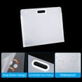 thumbnail image 4 of Uxcell 17 x 14 Inch Plastic Art Portfolio for Artwork Drawing Sketch, Clear White, 4 of 5