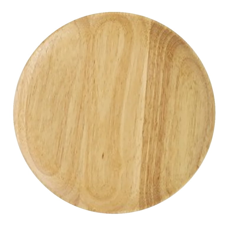 Wooden plate Wood plate for snacks Oak plate
