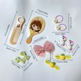 thumbnail image 1 of QJUHUNG Princess Hair Accessory Set for Various Occasions - 10-11 Piece Hair Decor Gift Box  Durable & Colorful Hair Clips  Hair Bands  Hair Ties  Bows - Easy to Wear  Non-fade  Versatile, 1 of 6