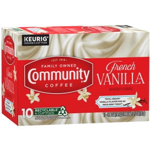 Community® Coffee French Vanilla Single-Serve Cups 10 Count Box