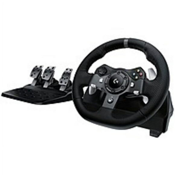 Used Logitech G920 Driving Force Racing Wheel For Xbox One And PC - Cable - USB - Xbox One, PC