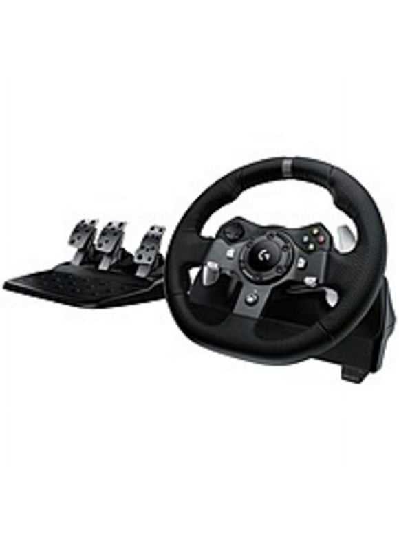Used Logitech G920 Driving Force Racing Wheel For Xbox One And PC - Cable - USB - Xbox One, PC