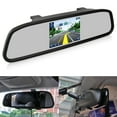 thumbnail image 5 of 4.3inch HD Monitor Car Backup Reverse Camera Rear View Parking License Plate System, 5 of 7