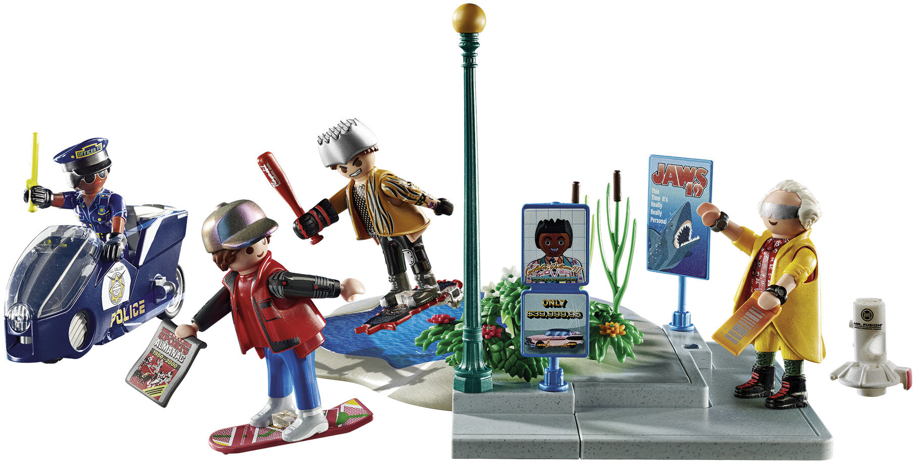 PLAYMOBIL Back to the Future Part II Hoverboard Chase - image 2 of 9