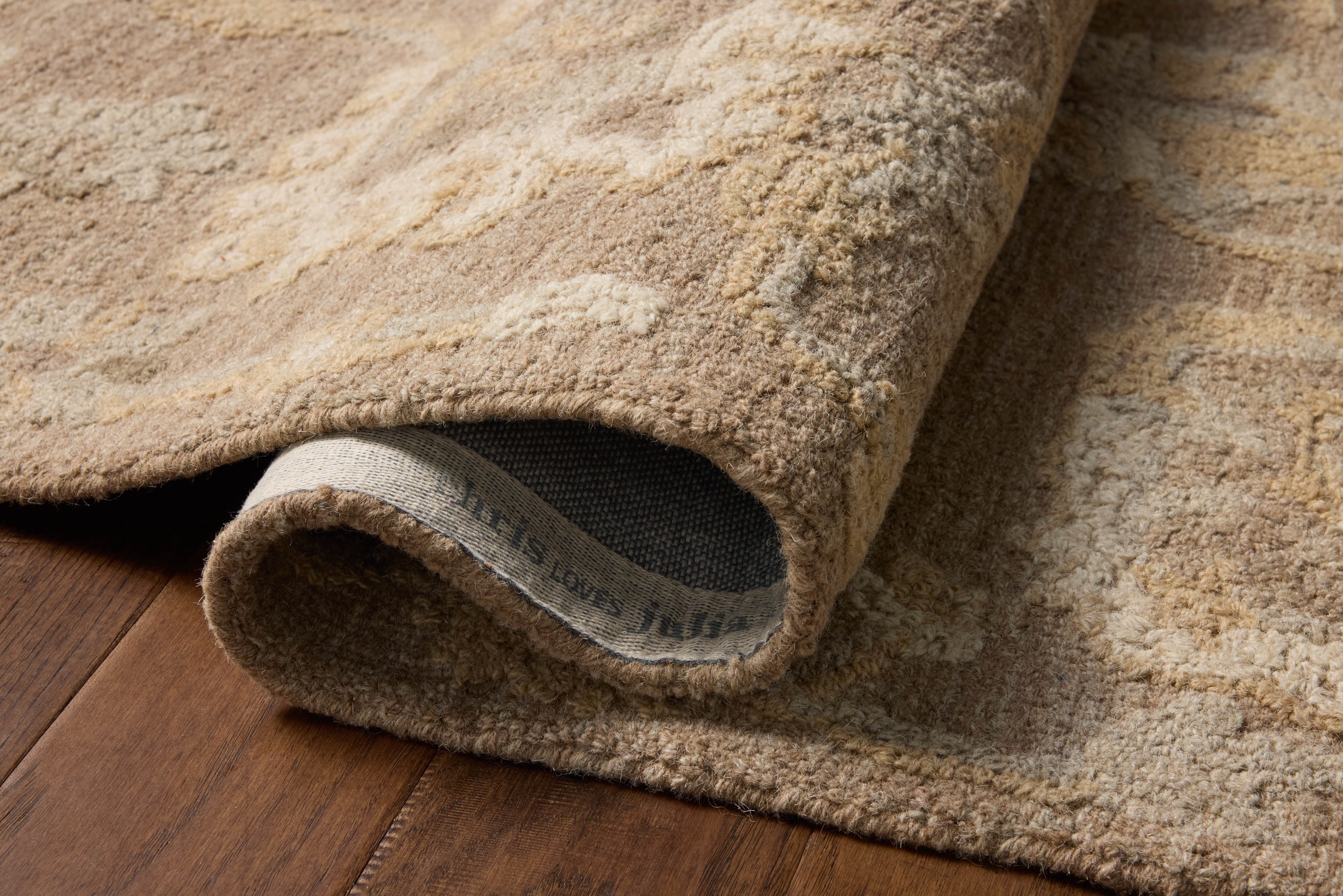 Chris Loves Julia x Loloi Dorothea Bark / Stone 9'-3" x 13' Area Rug